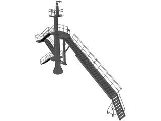 Gangway 3D Model preview