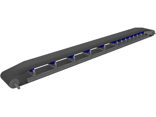 Conveyor Belt 3D Model preview