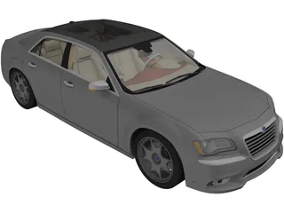 Lancia Thema (2013) 3D Model preview