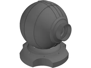 Web Camera 3D Model preview