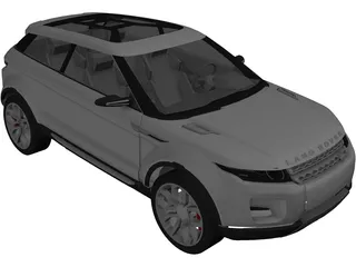 Land Rover LRX Concept (2008) 3D Model preview