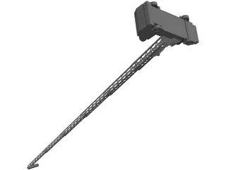 Ladder Truck 3D Model preview