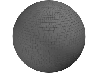 Mirror Ball 3D Model preview
