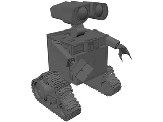 WALL-E 3D Model preview
