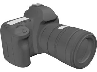 Canon EOS Photo Camera 3D Model preview