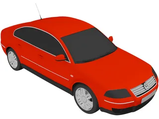 Volkswagen Passat 3D Model preview