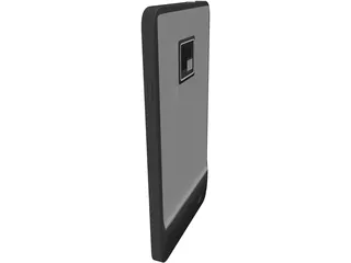 Samsung Galaxy S2 Phone 3D Model preview