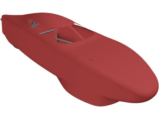 Supermileage Car SDSMT 3D Model preview