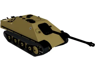 Jagdpanzer V 3D Model preview