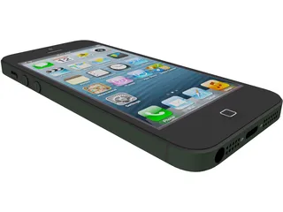 Apple iPhone 5 3D Model preview