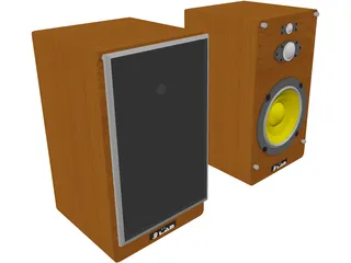 Speaker 3D Model preview