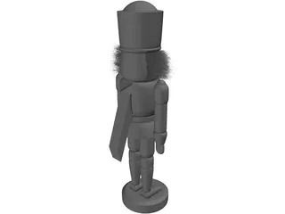 Nutcracker 3D Model preview