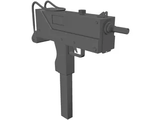 MAC-10 3D Model preview