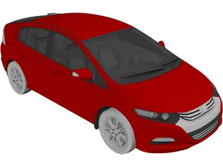 Honda Insight 3D Model preview