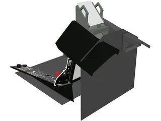Mikoyan MiG-29 Cockpit 3D Model preview