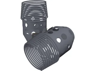 Bruleur 3D Model preview