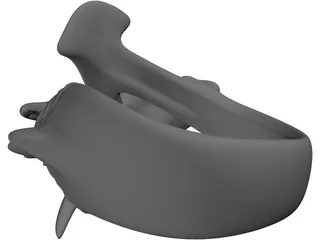 Dragon Ring by Jason Bakutis 3D Model preview