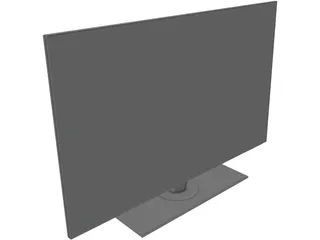 LG TV LCD LED 3D Model preview