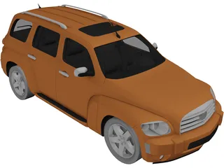 Chevrolet HHR (2012) 3D Model preview