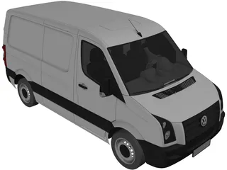 Volkswagen Crafter TDi 3D Model preview