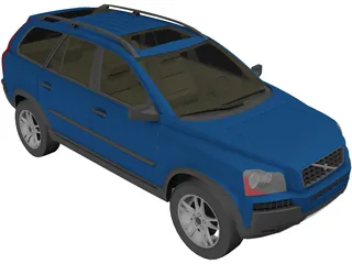Volvo XC90 (2005) 3D Model preview