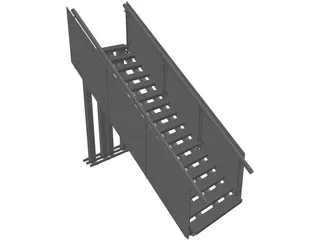 Staircase 3D Model preview