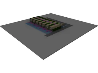 Cottage 3D Model preview