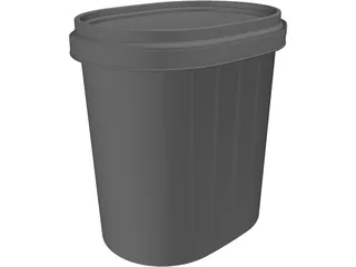 Bucket Container 3D Model preview