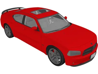 Dodge Charger RT 3D Model preview
