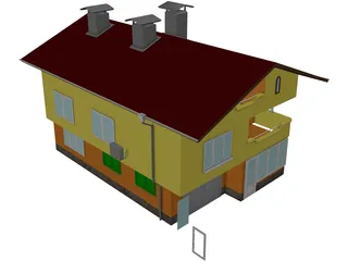 House 3D Model preview