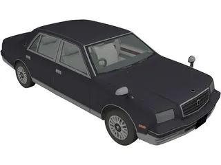 Toyota Century 3D Model preview