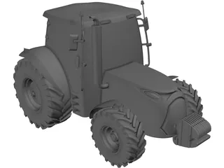 Tractor 3D Model preview
