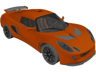 Lotus Exige 3D Model preview