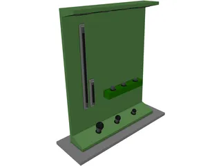 Lamp Display 3D Model preview