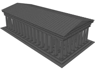 Parthenon 3D Model preview