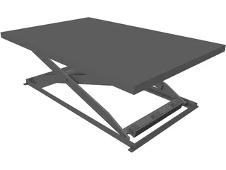 Scissor Lift 3D Model preview