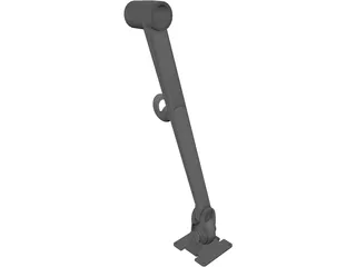 Zorro Monitor Arm 3D Model preview