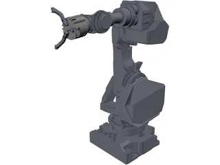 Fanuc 710 Robot 3D Model preview