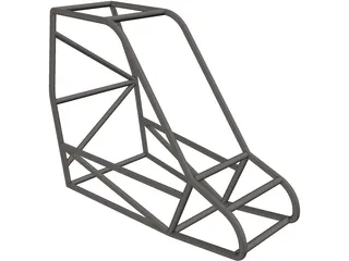 Baja Frame 3D Model preview
