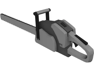 Chainsaw 3D Model preview