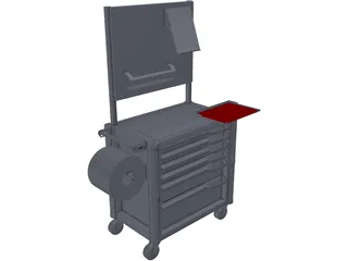 Toolbox 3D Model preview
