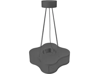 Modern Chandeliers 3D Model preview