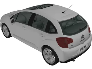 Citroen C3 (2010) 3D Model preview