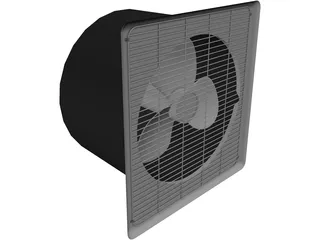 Fan 3D Model preview