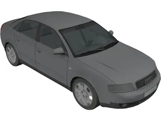 Audi A4 3D Model preview