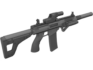XM18 3D Model preview