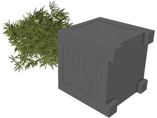 Bamboo Plant 3D Model preview