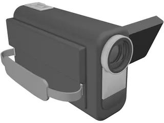 Compact Camcorder 3D Model preview