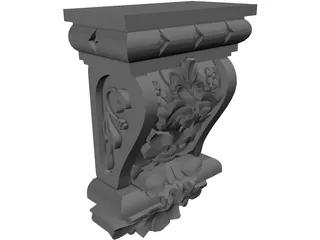 Cornice 3D Model preview