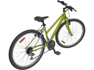 Bicycle 3D Model preview